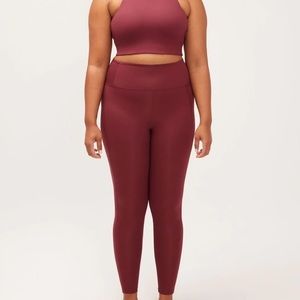 🥀 Girlfriend collective Mulberry leggings